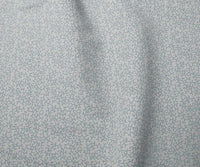 Phila True Blue  - Curtain fabric with Light Blue botanical print