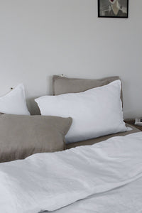 Linen Pillowcase 50x75 cm, Pure White