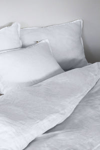 Linen Pillowcase 50x75 cm, Pure White