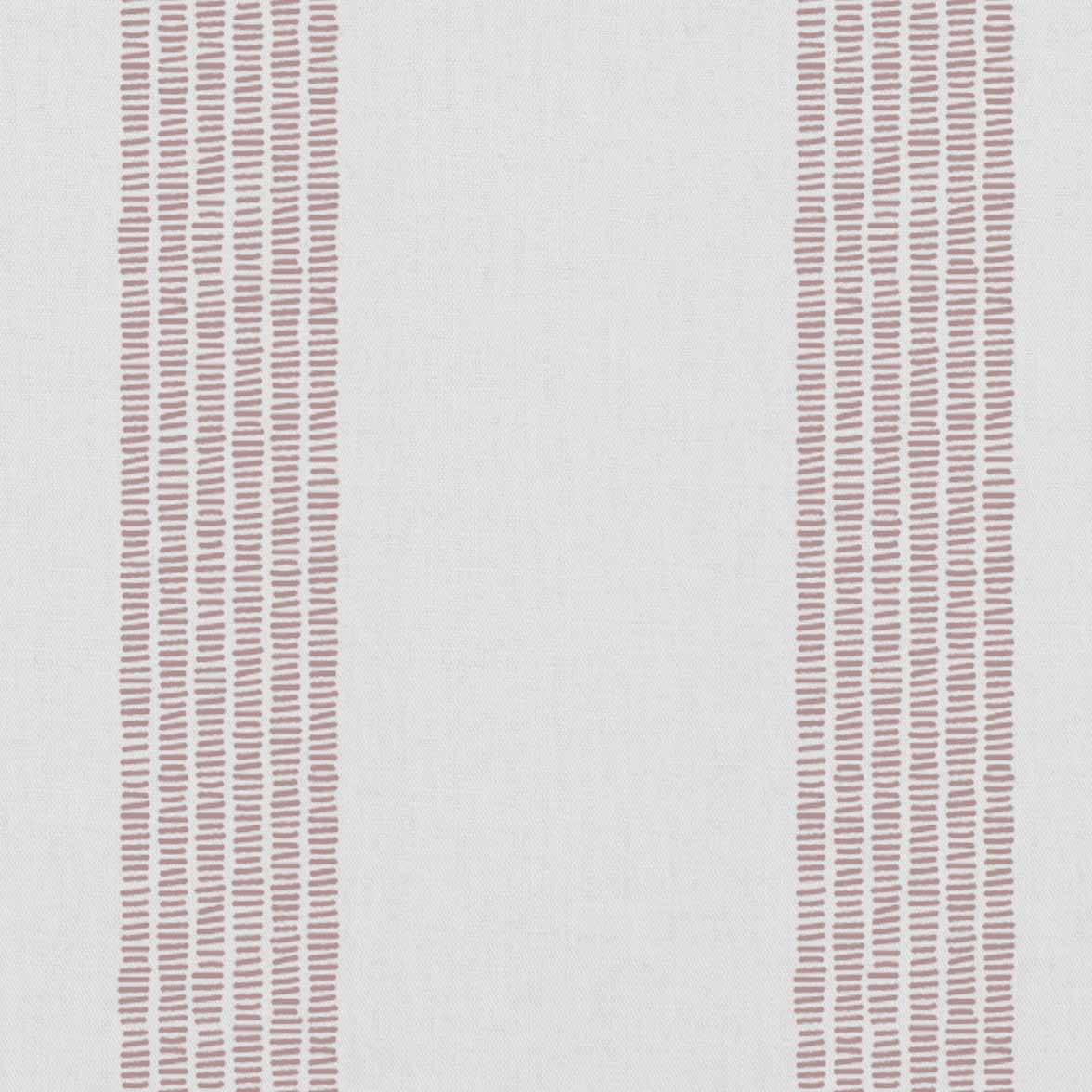 Sumi Peony-WHT - White curtain fabric with Pink Striped print