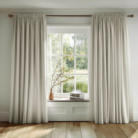 Light Grey cotton curtains